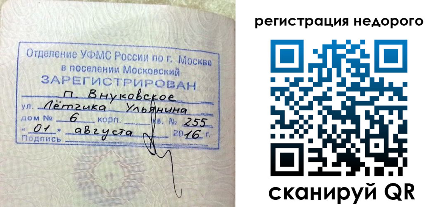 прописка в квартире в Щиграх
